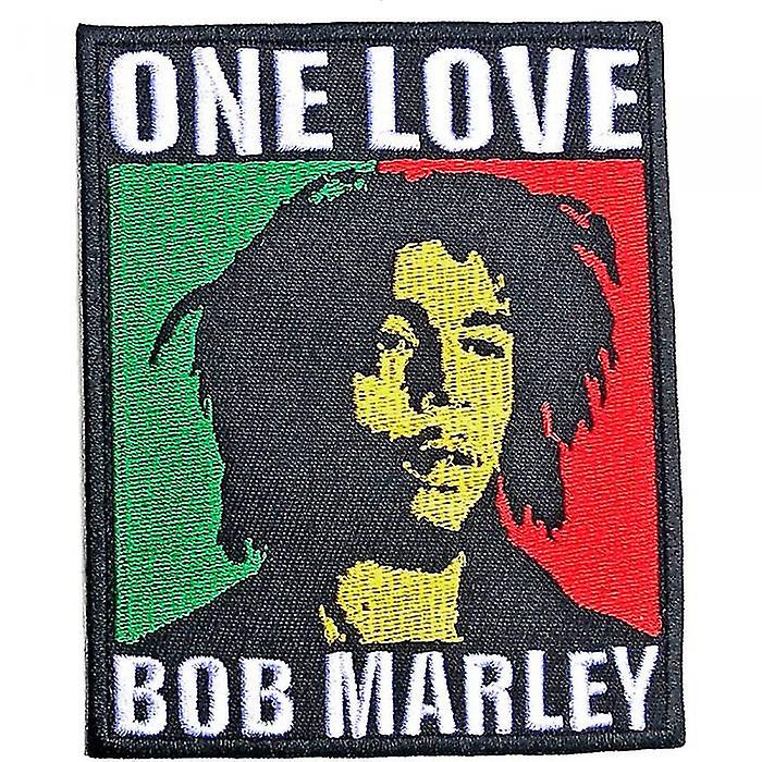 Bob Marley One Love Iron On Patch
