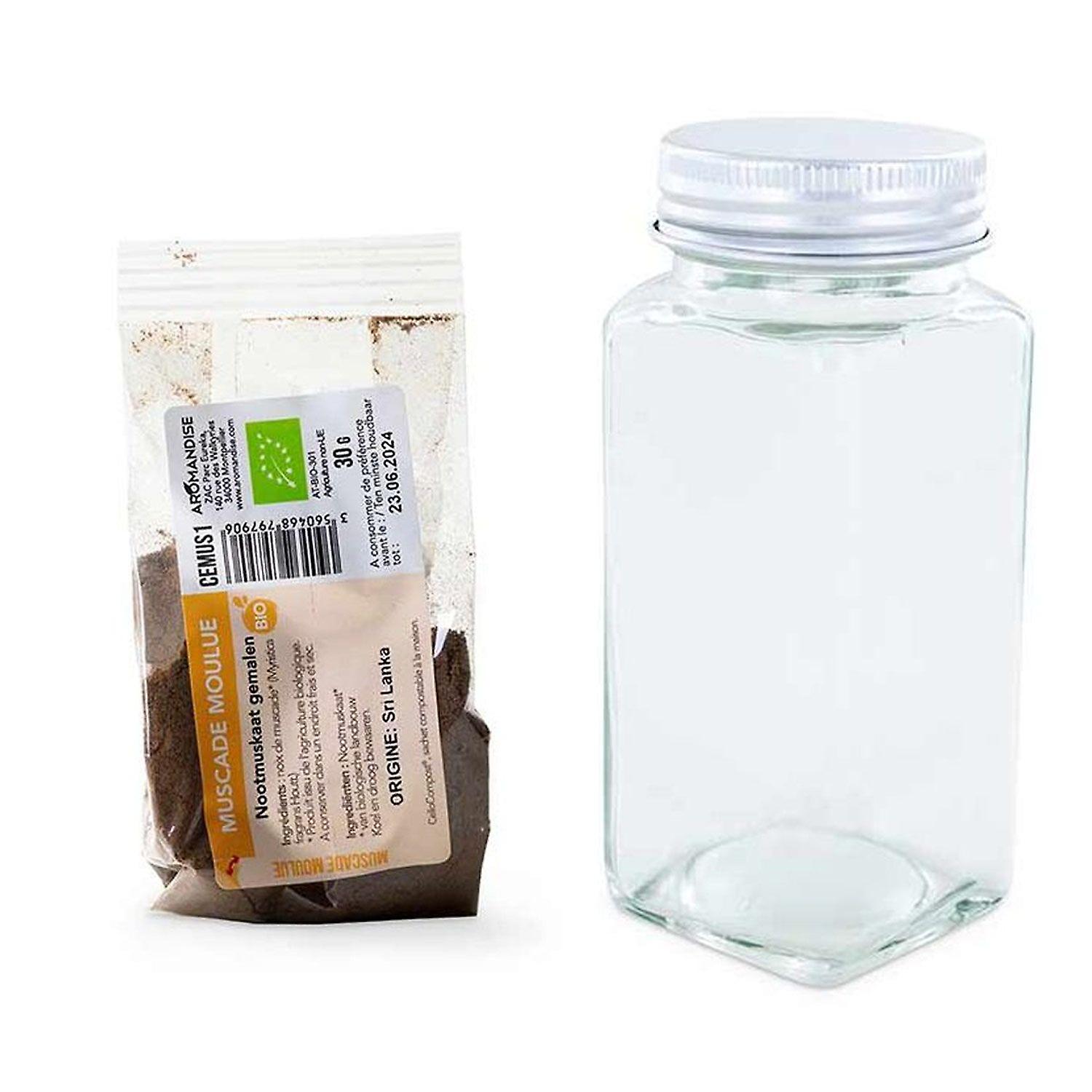 Spice bottle + ground nutmeg 30 g