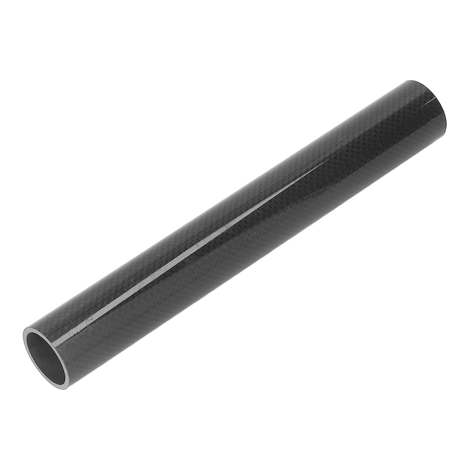 25cm 28.6mm Bike Front Fork Spacer Glossy 3K Carbon Fiber Bicycle Front Fork Washer Headset Stem Spacer