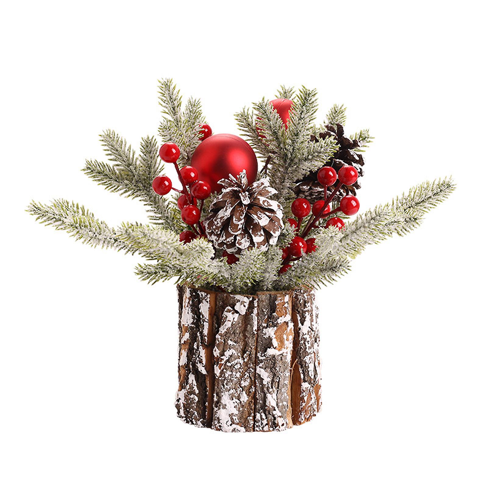 Mini-Weihnachtsbaum Weihnachts-Desktop-Beflockungsbaum