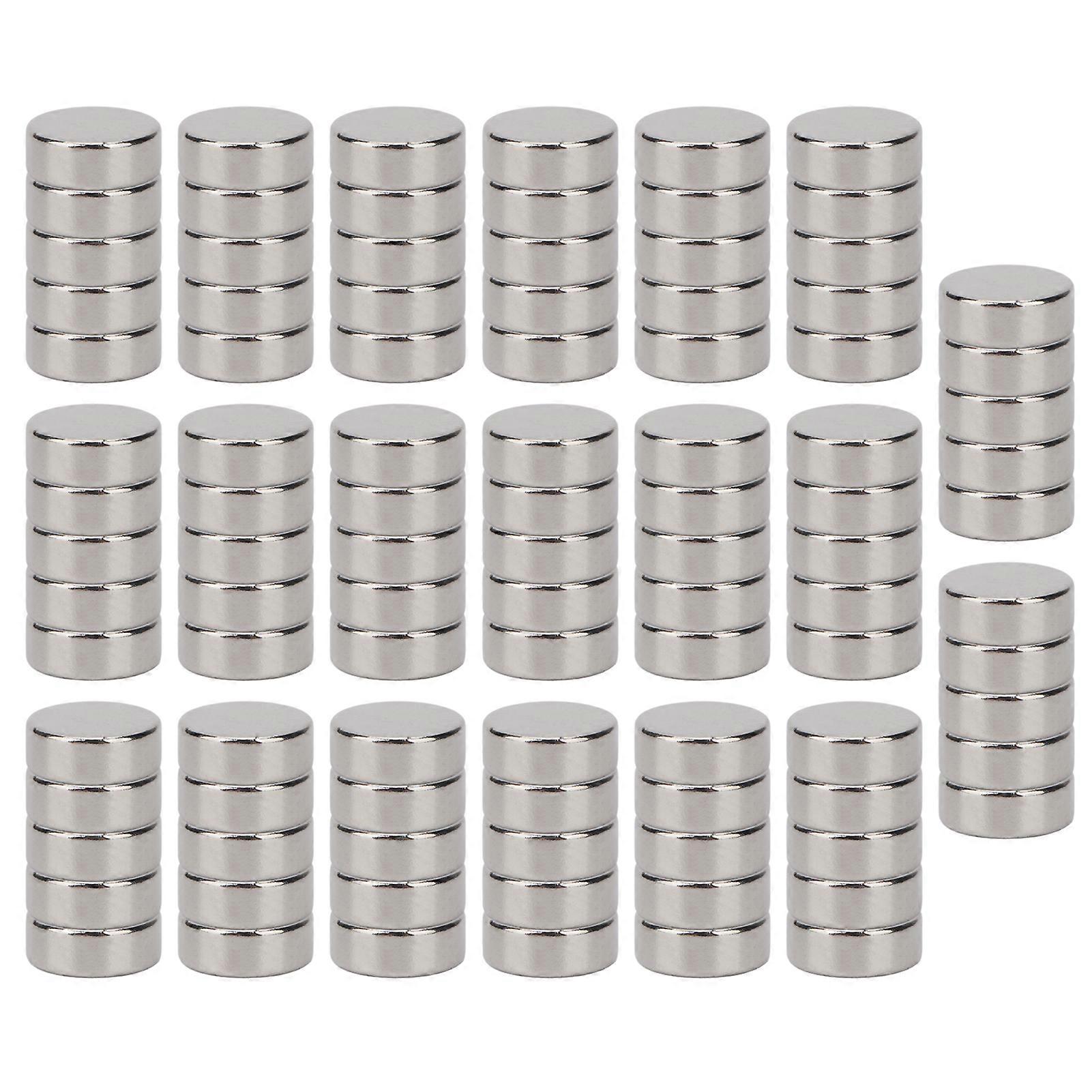 100PCS Super Strong Neodymium Magnets Mini Size Round Shape Industrial Magnets for Billboard 8 X 3mm / 0.3 X 0.12in