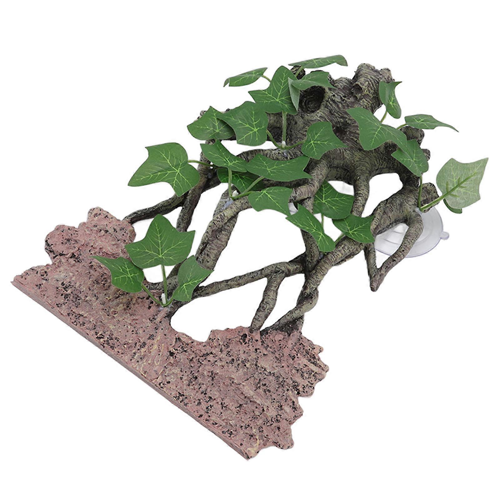 Reptile Climb Tree Decoration High Simulation Aquarium Decoration Tree Branch for Terrarium Fish Tank