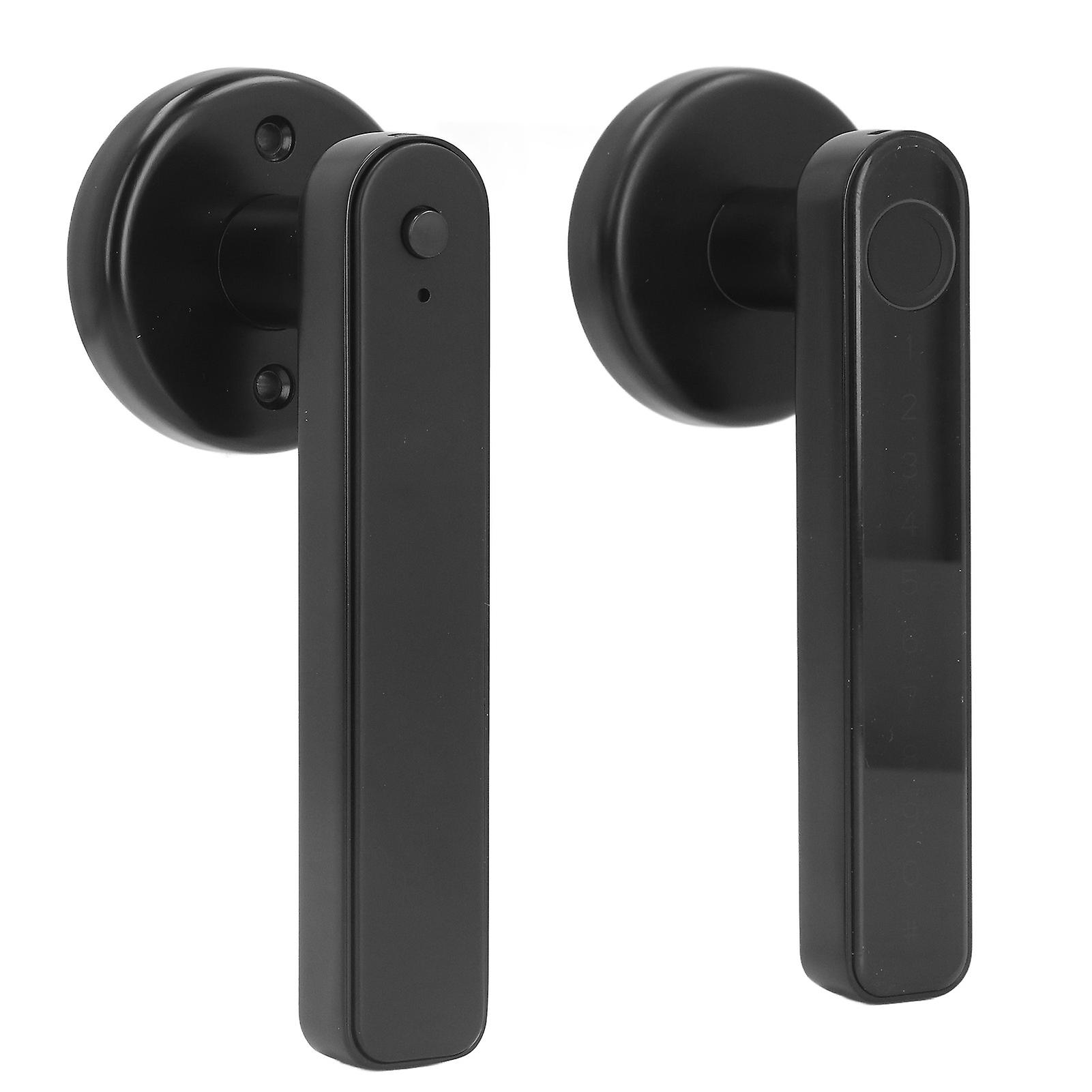 Smart Lock Fingerprint Passeword Keyless Entry Door Lock Bluetooth Door Knob with 2 Keys for Home Hotel Office
