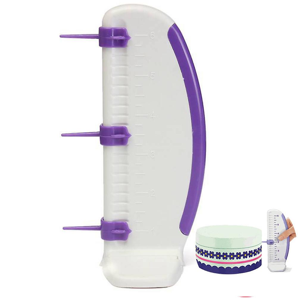 1PCS Cake Ruler Plastic Cake Ruler Leveler Decorator Garland Border Accessory Baking Gauge Tool