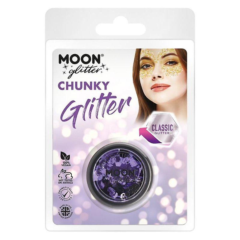 Moon Glitter Classic Chunky Clamshell, 3g G20182