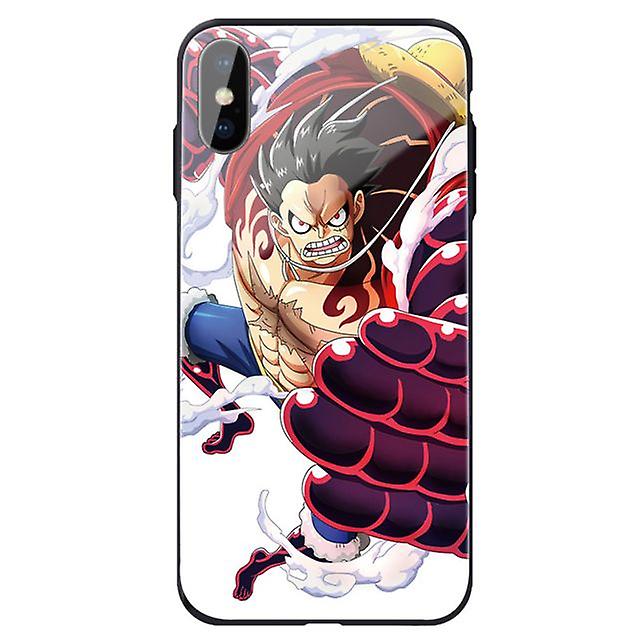 One Piece Personalized Tempered Glass Case for Apple iPhone X - Multicol
