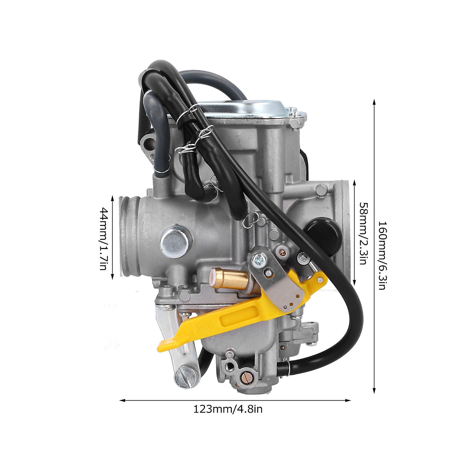 ATV Carburetor Carb Assembly Replacement for Suzuki Eiger 400 LTF400/LTF400F 2002-2007