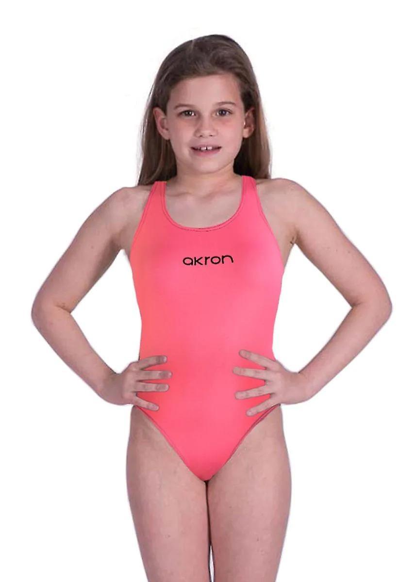 Akron Babbitt Evo Bicolour Swimsuit - Pink / Black - Girls