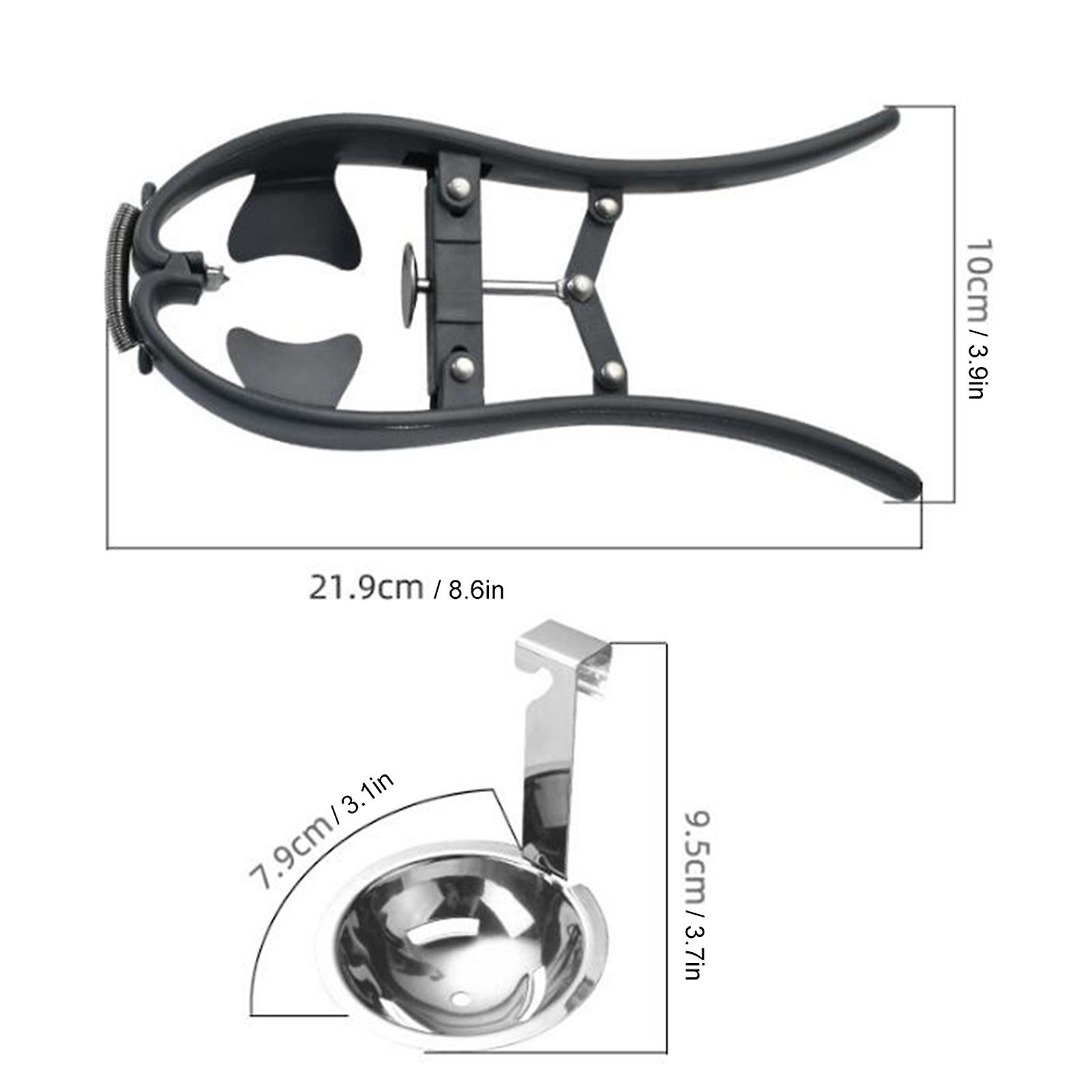 Stainless Steel Egg Opener Egg Separator Tool Manual Egg Opener Separator Kitchen Tools Accessories