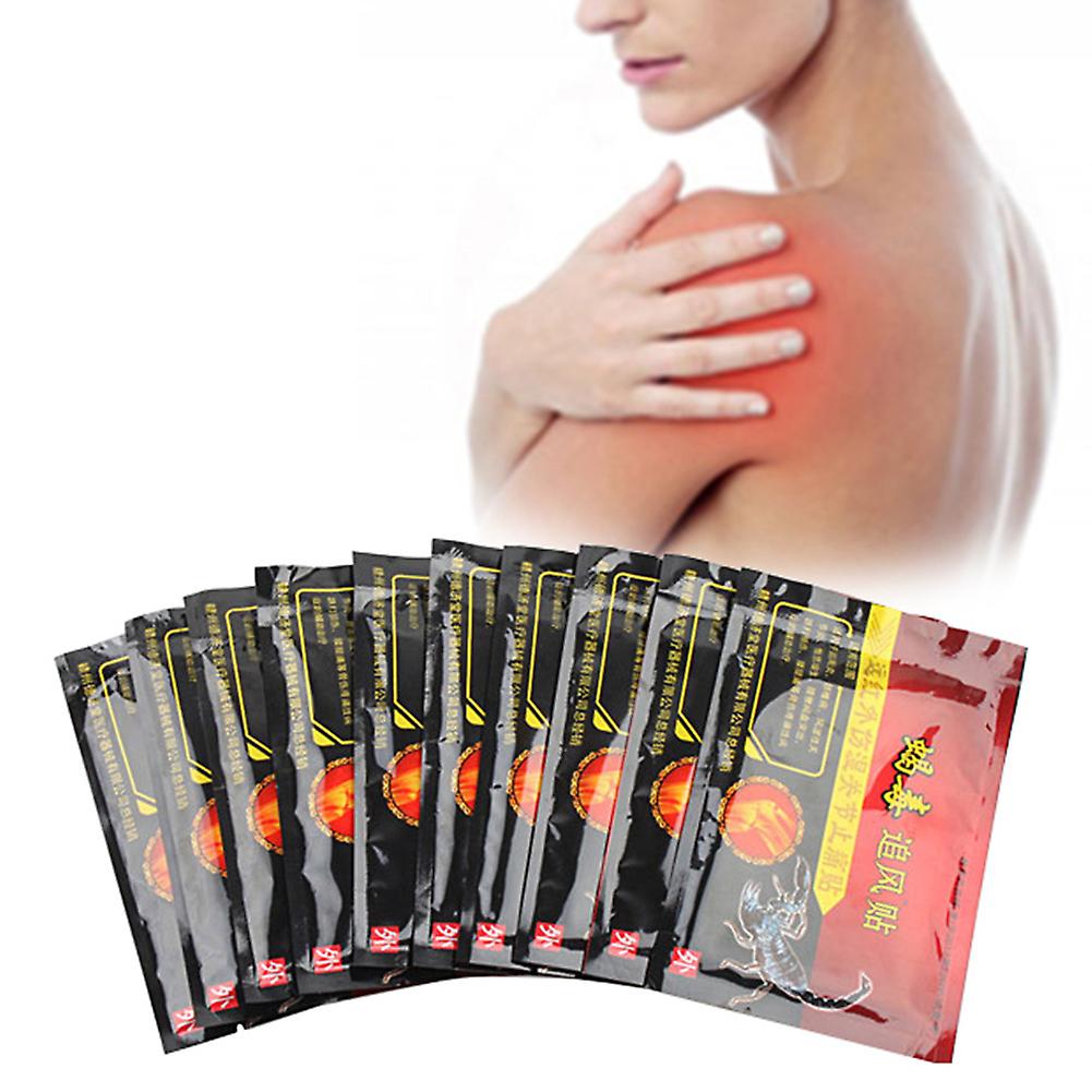 8st Gemensam Smärtlindring Smärtstillande Plåster Kinesisk Skorpion Extrakt Plåster för kropp Reumatoid Artrit Smärtlindring