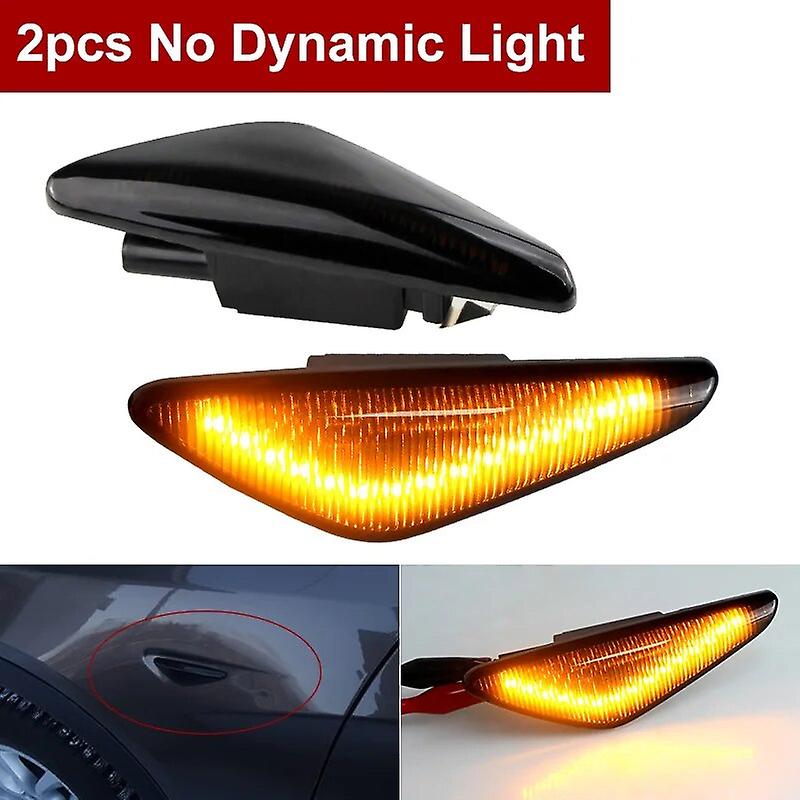 1set Smoke No Error Led Side Marker Signal Light For Bmw X5 E70 X6 E71 E72 X3 F25 Sequential Blinker Lamp