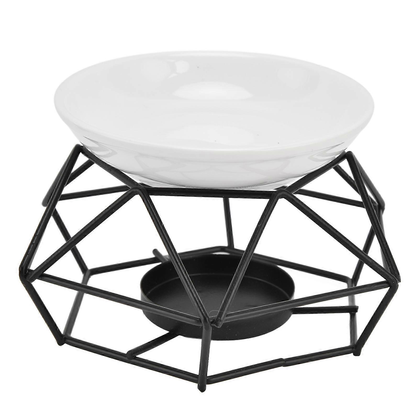 Essential Oil Burners Simple Stylish Design Beautiful Practical Easy to Clean Aromatherapy Metal Candle Holder for Home