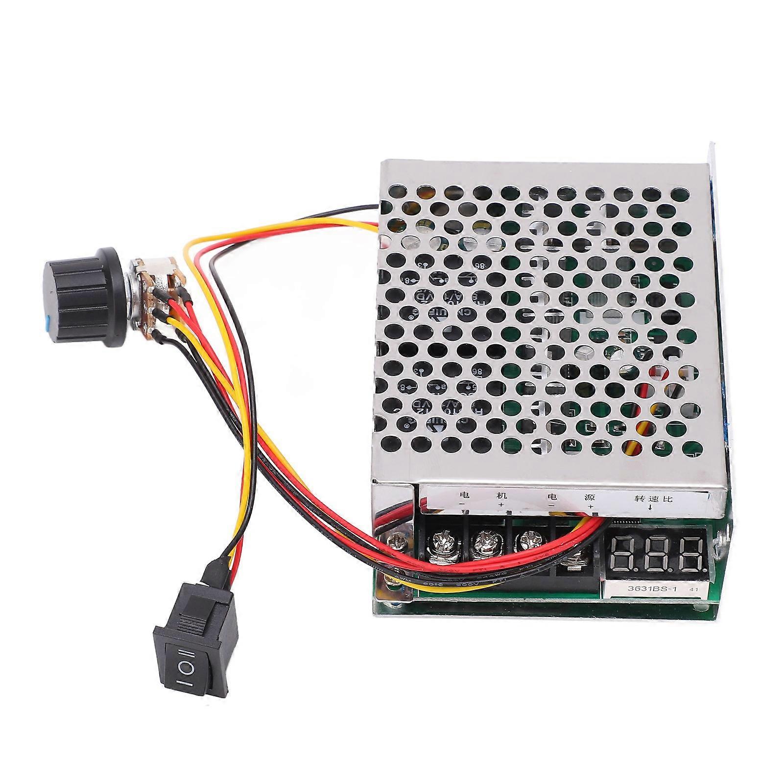 Brush Motor Regulator Governor Cw Ccw Motor Speed Controller With Digital Display Dc1055v