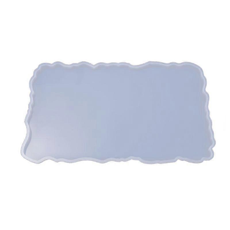 Handmade Home Decorations Mold Fruit Plate Serving Borad Crystal Casting Mold