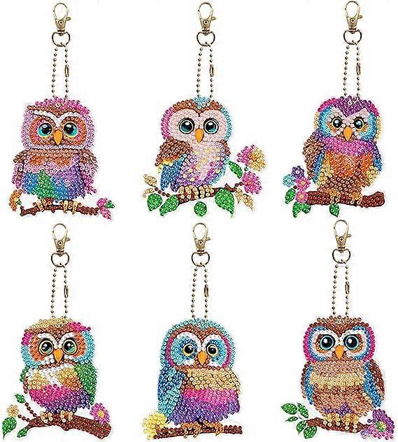 Diamond painting Keychains DIY Diamond art Keychains Full Drill