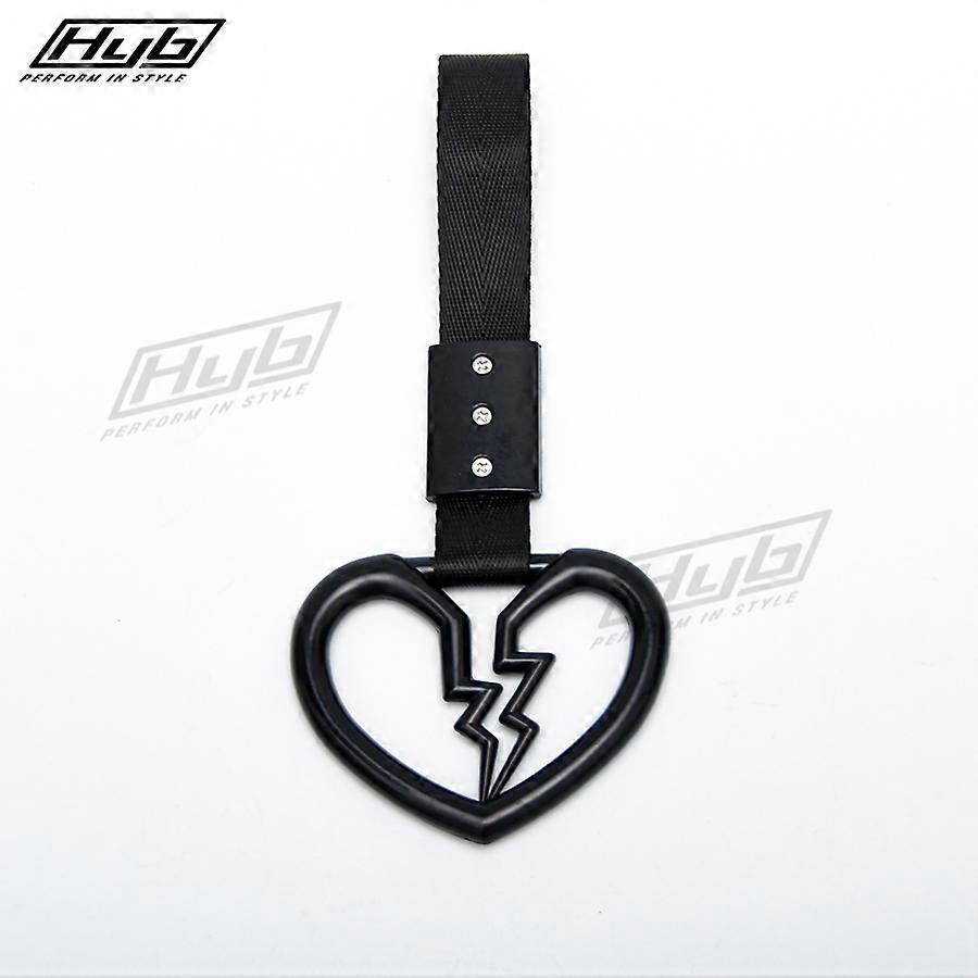 New Colorful Broken Heart Warning Rings Tsurikawa Ring Subway Hand Strap Handles Car For Car Warning And Car Tow Strap