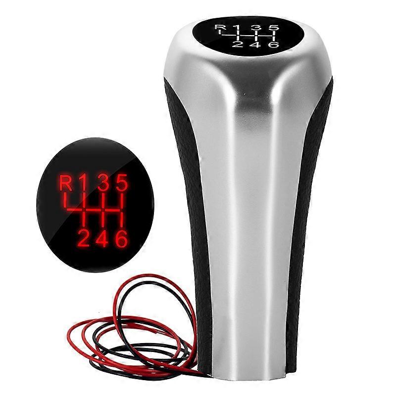 Led Light Gear Shift Knob 5 6 Speed Shifter Lever Hand Ball Stick para BMW E39 E60 E61 E46 E82 E87 E90 E91 E92 X1 X3 X5 M3 M4 M5