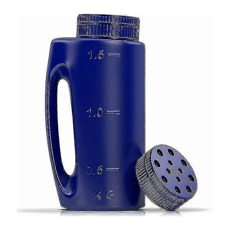 Hand Held With Adjustable Hole Size, Convenient For Fertilizer, Sod, Seeds, Deicing Salt, Insect Rep