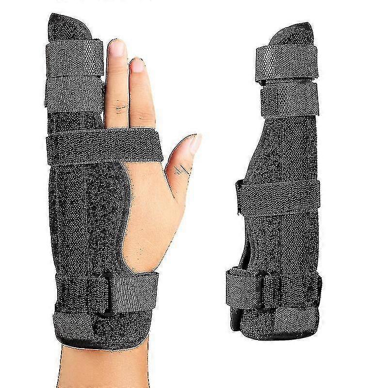 Metacarpal Finger Splint Hand Brace Hand Brace &Metacarpal Support Voor Gebroken Vingers Pols