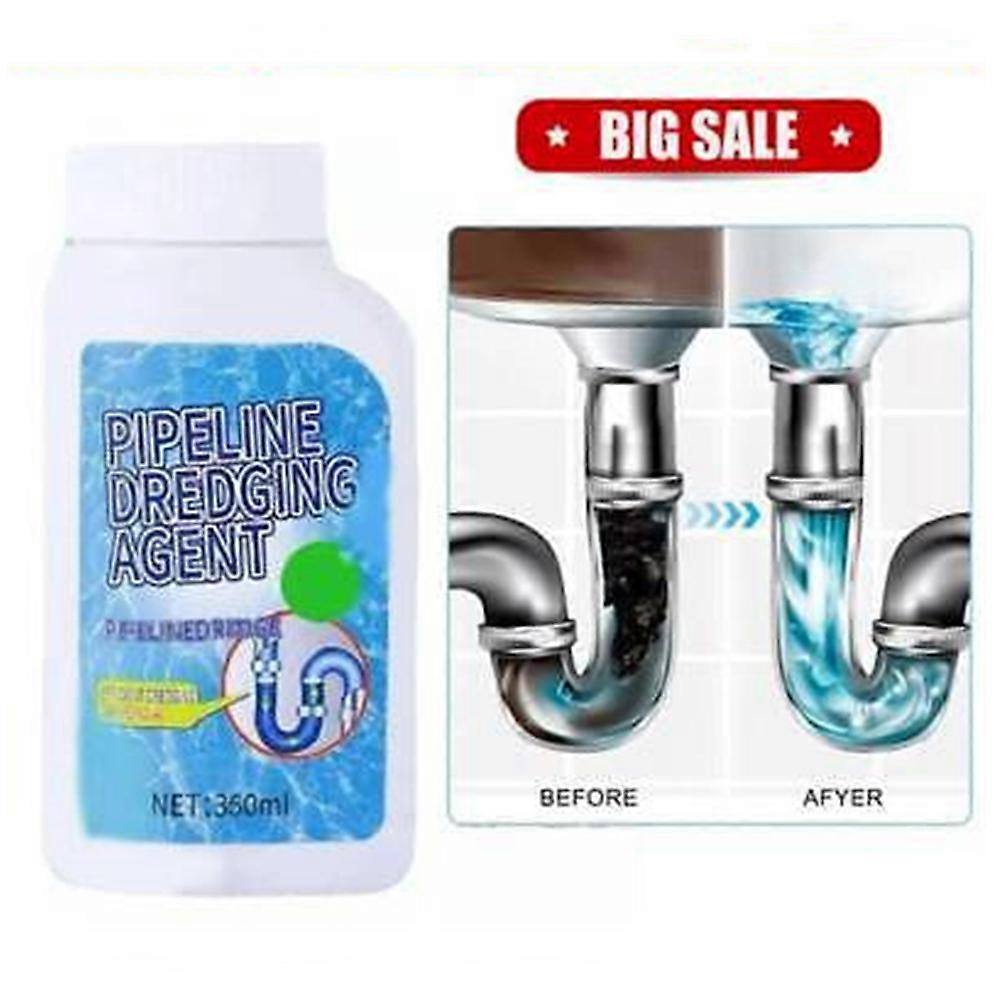 Pipeline Dredging Agent, Drain Cleaner Drain Clog Remover Agent 350g