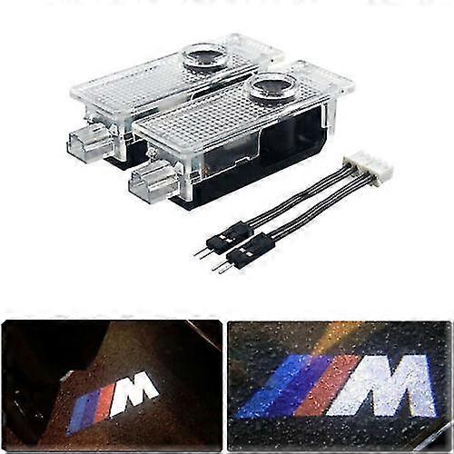 2-4pcs Cree οδηγημένος προβολέας λογοτύπων πόρτας αυτοκινήτων λέιζερ ευγενική προσφορά λακκούβας σκιάς λαμπτήρα