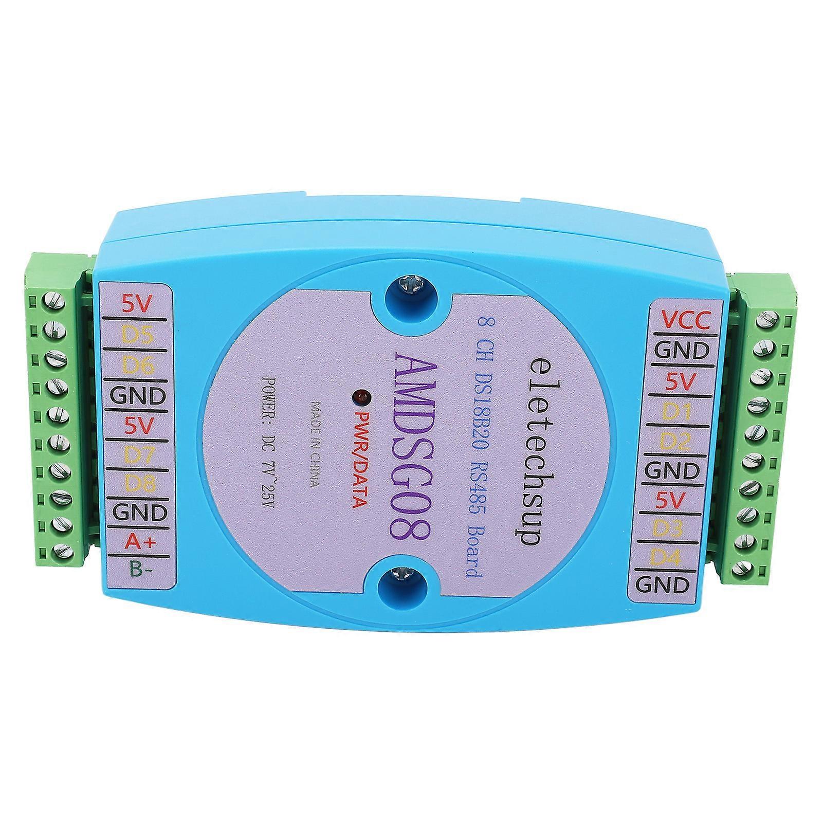 Temperature Data Acquisition Module 8CH Collection Logger RS485 DC725V for Measurement