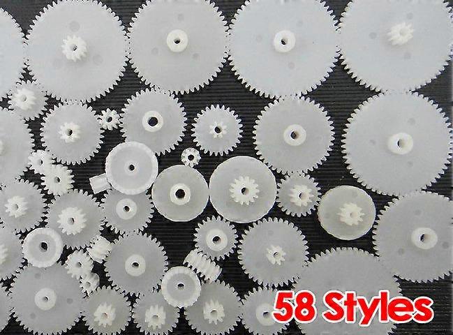 IMC heiße 58 Stile Kunststoffzahnräder Zahnräder Alle Das Modul 05 Roboterteile DIY Notwendig