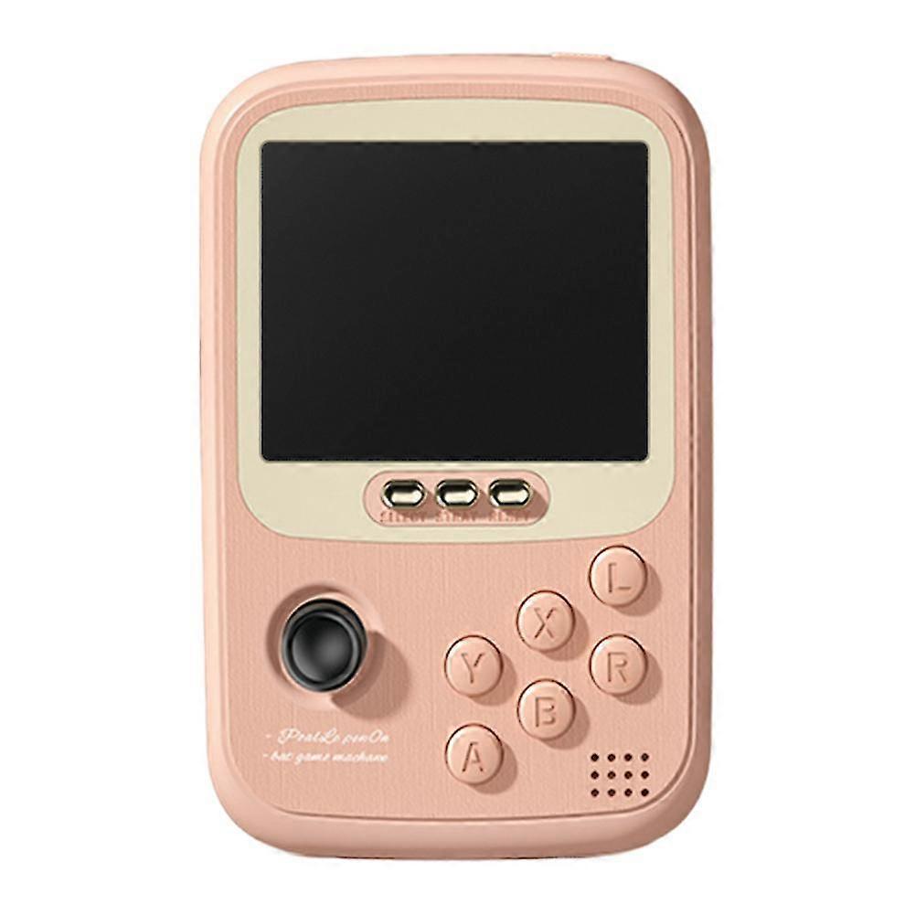 6000mah大容量ポータブルジョイスティックレトロゲームコンソールパワーバンクビデオゲームマシンピンク