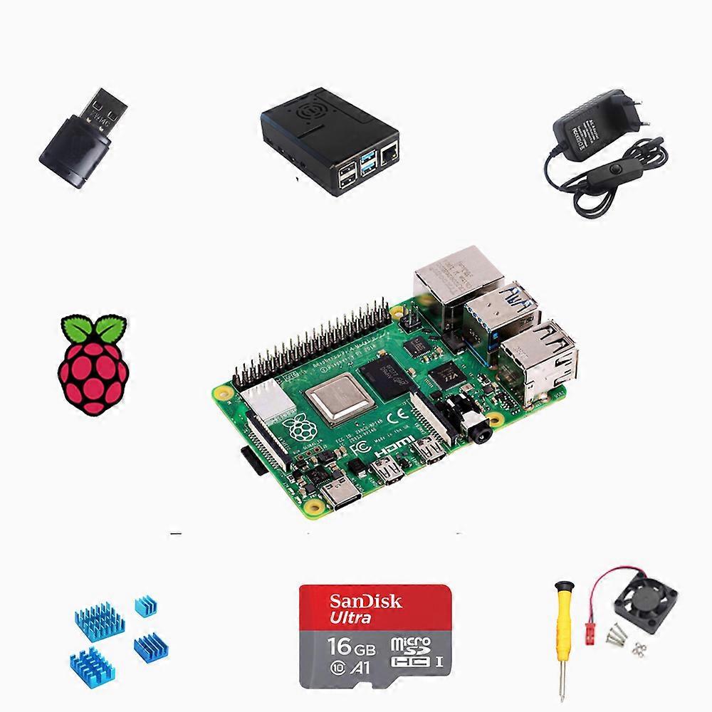 Raspberry Pi 4 Komple Kit, 4GB RAM