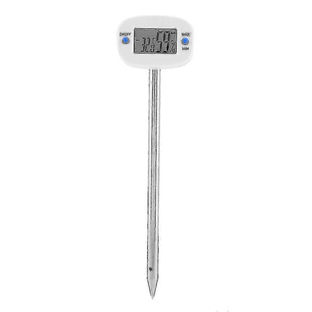 Digital Soil Hygrometer Moisture Meter Temperature Humidity Tester With Probe