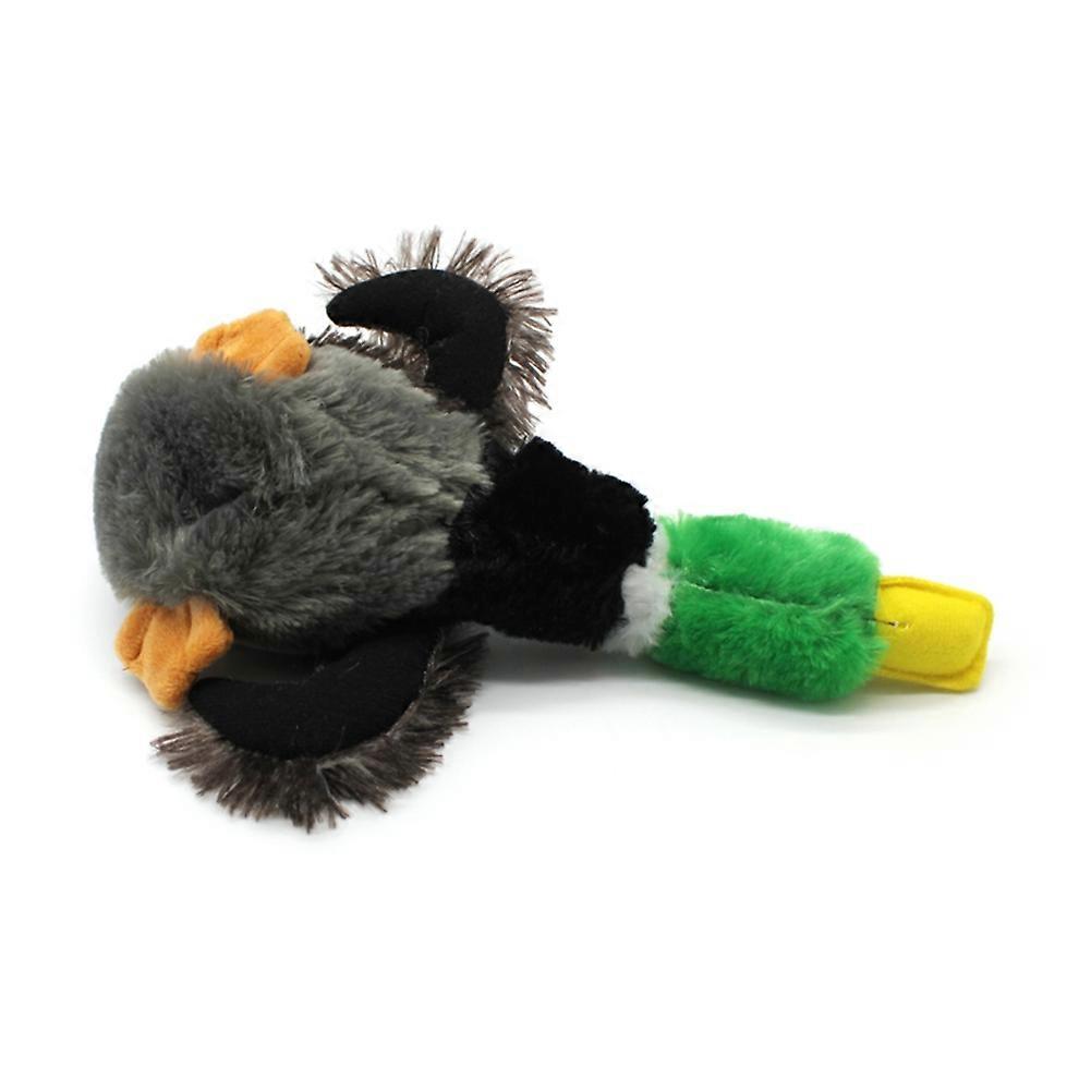 Pet Dog Cat Peluche Cartoon Duck Shape Funny Squeak Chew Jouet interactif