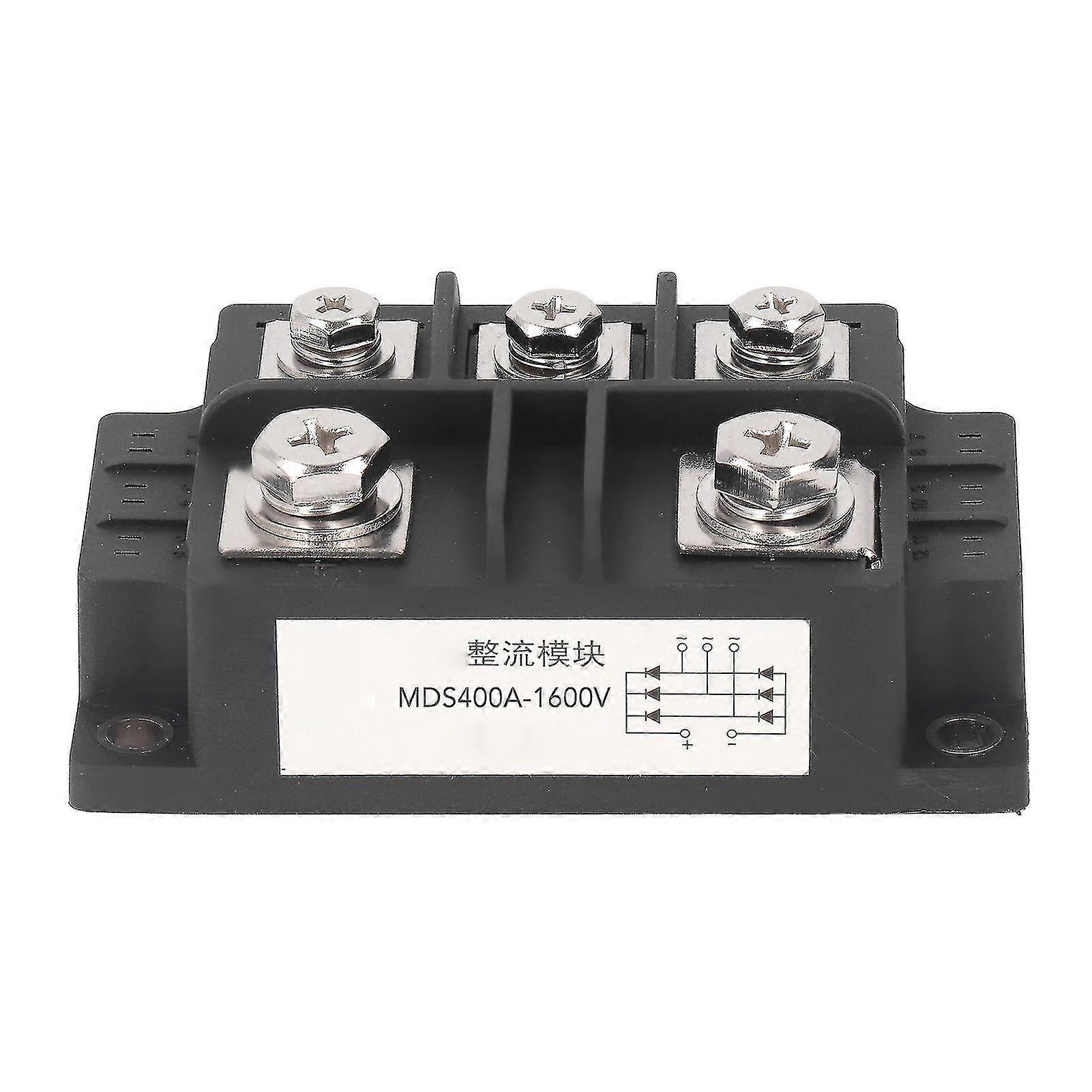 1600v 5 Terminal Bridge Rectifier 400a Maximum Welded Structure 3 Phase Power Diode Rectifier Module
