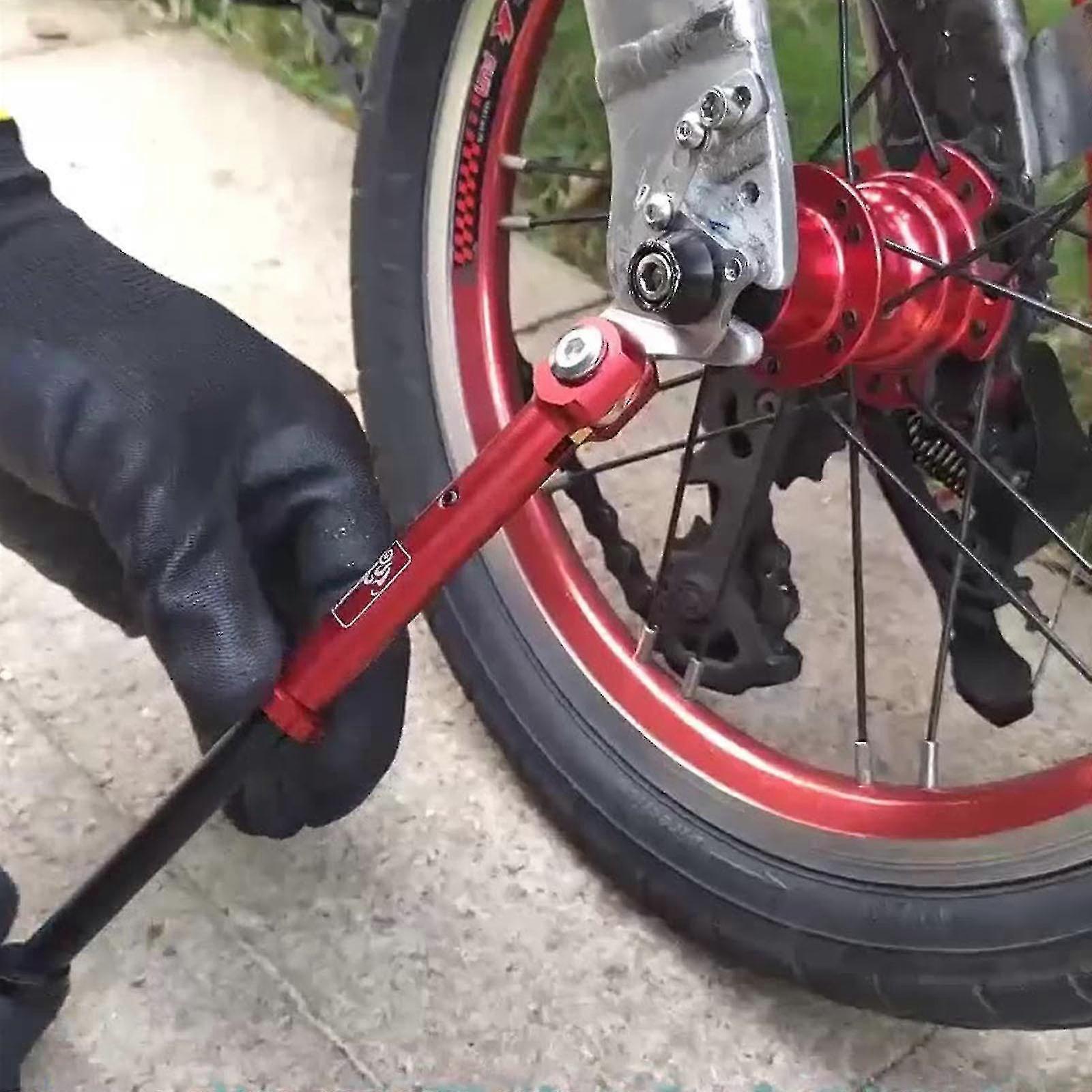 Folding Bike Side Support Bicycle Kickstand Flexible Telescopic Structure