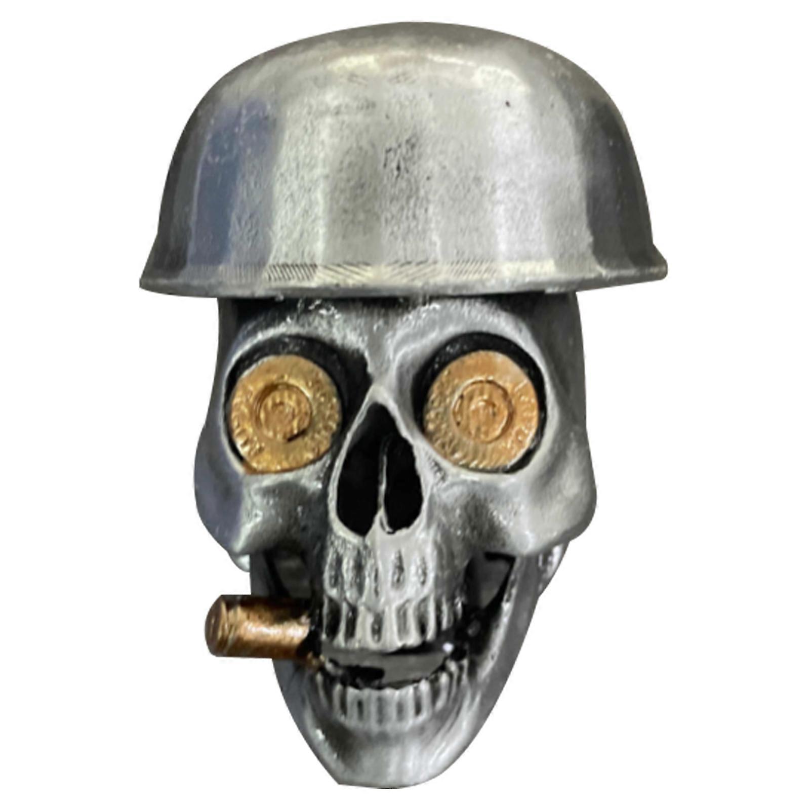 Universal Car Skull Gear Shift Knob,Skeleton Shifter Handle Car Racing Gear Lever New