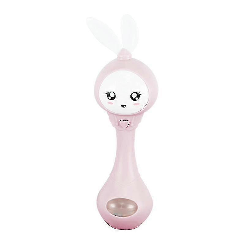 Baby Rattle With Music&light Relieve Boredom Food Grade Plastic Material