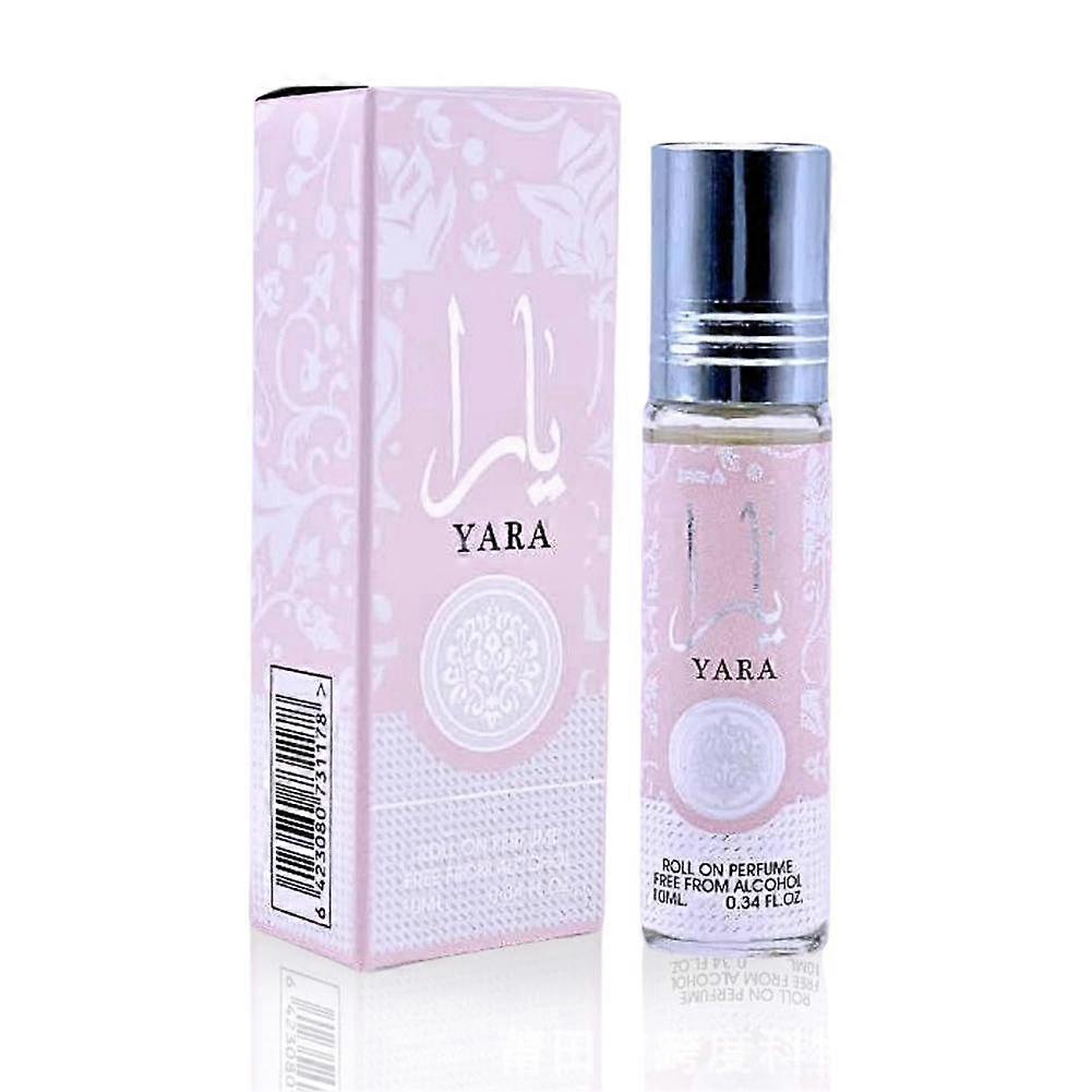 Women's Yara By Lattafa Perfumes | Eau De Parfum-10Ml (0.34 Fl Oz) |- Long Lasting Roll-On Perfume Travel Size 0.34