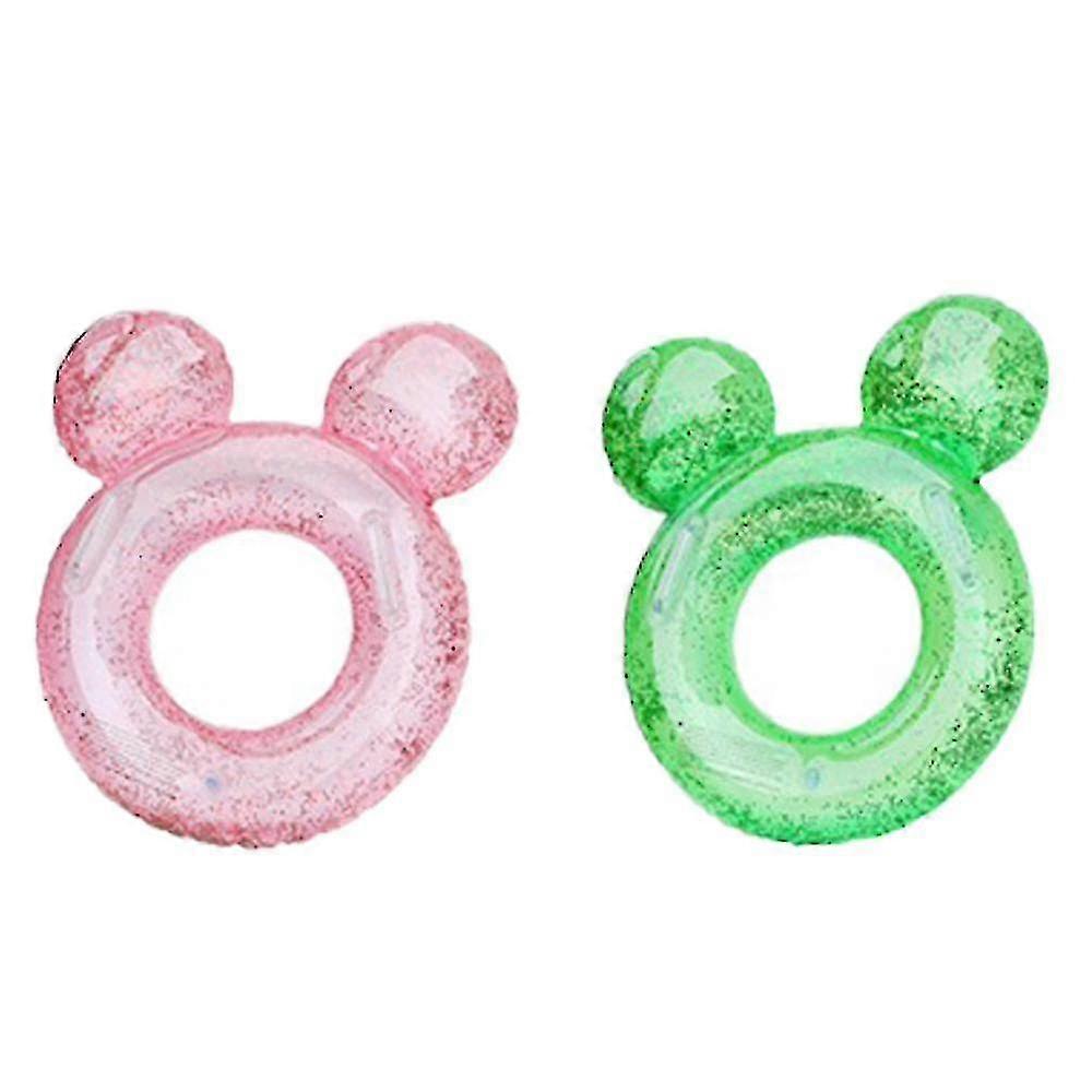 Inflatable Pool Float Tubes , Animal Cartoon Shape Swimming Rings