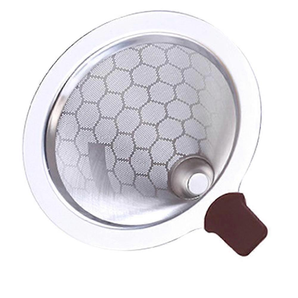 Less Steel Filter C Tea Ser Funnel Mesh Filter Practica Hold Kitch