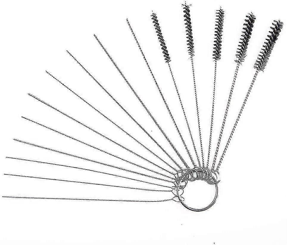 15 Long Brushes Cleaning Brush Set Thin Brush Cleaning Brushes For Test Tubes