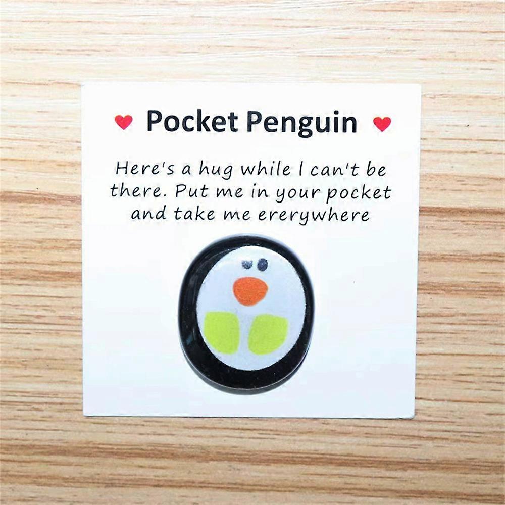 Mini Plush Toy Playful Lovely Versatile Huggable Soft Pocket Penguin Toy Cute