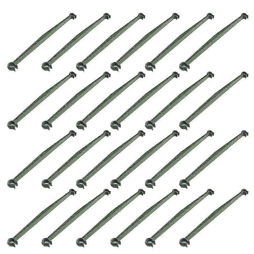 24pcs Gardening Expandable Rods Plastic Connecting Rod Brackets For Cucumber Tomato Vine Plant (extended Connecting Rod)