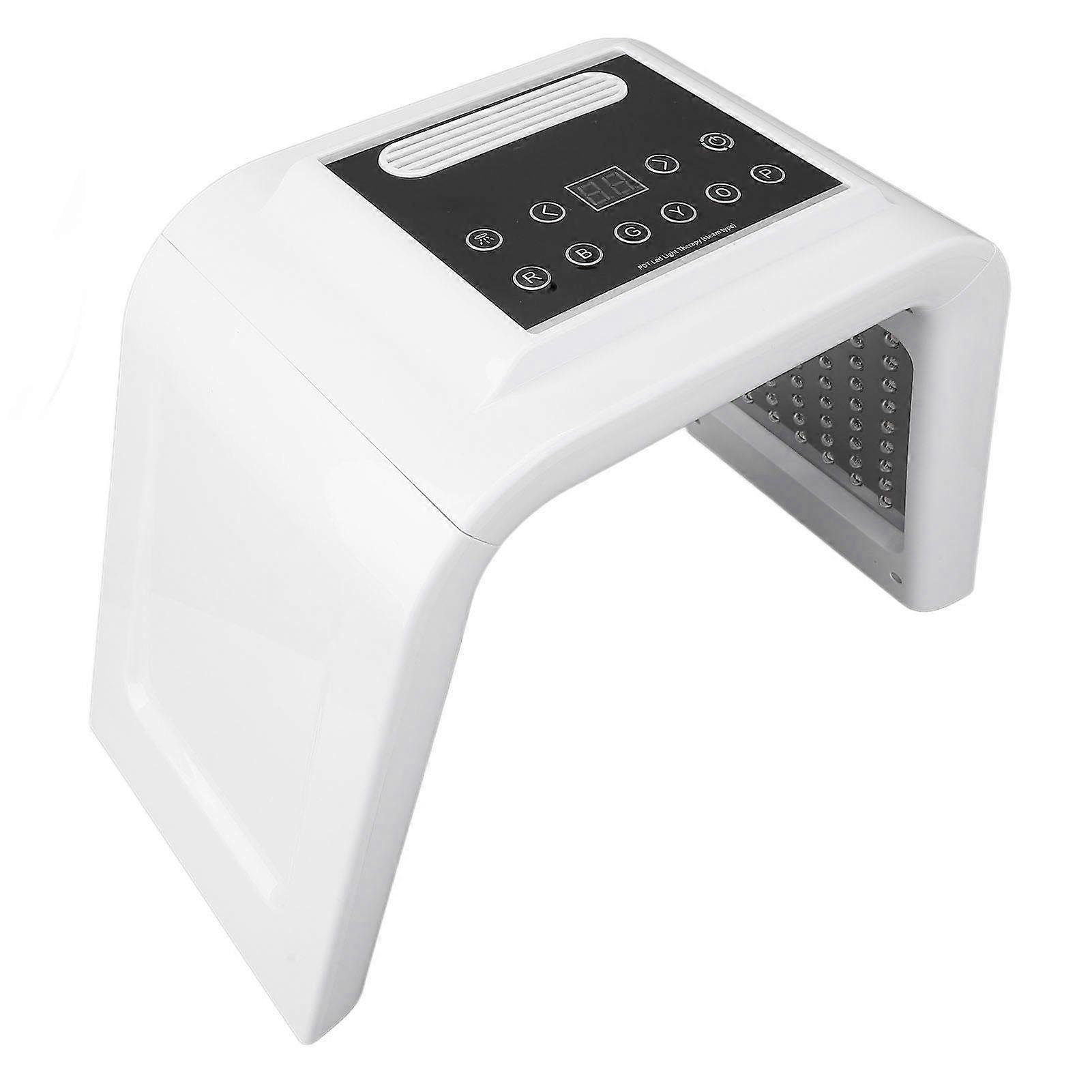 6 Color LED Face Skin Care Light Machine With Spray Foldable Phototherapy Device for Beauty Salon