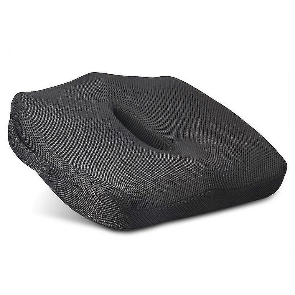 Memory Foam Seat Cushion Nerve Pain Back Sciatica Pain Relief Hip Shaping Wedge Cushion