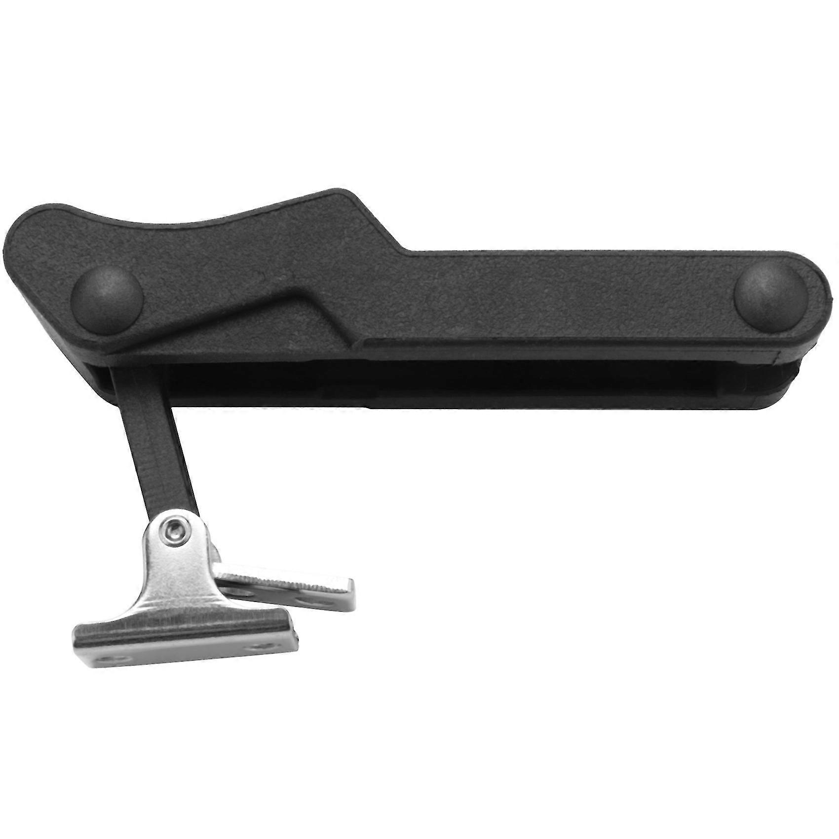 Flexible Door Draw Latch Lock 3.8 Inch Replacement Soft Rubber Black Over-center C7-10