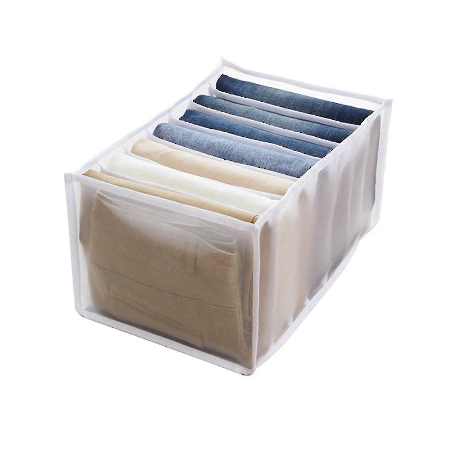 foldable wardrobe clothes drawer organizer multipurpose large capacity compartment storage box new