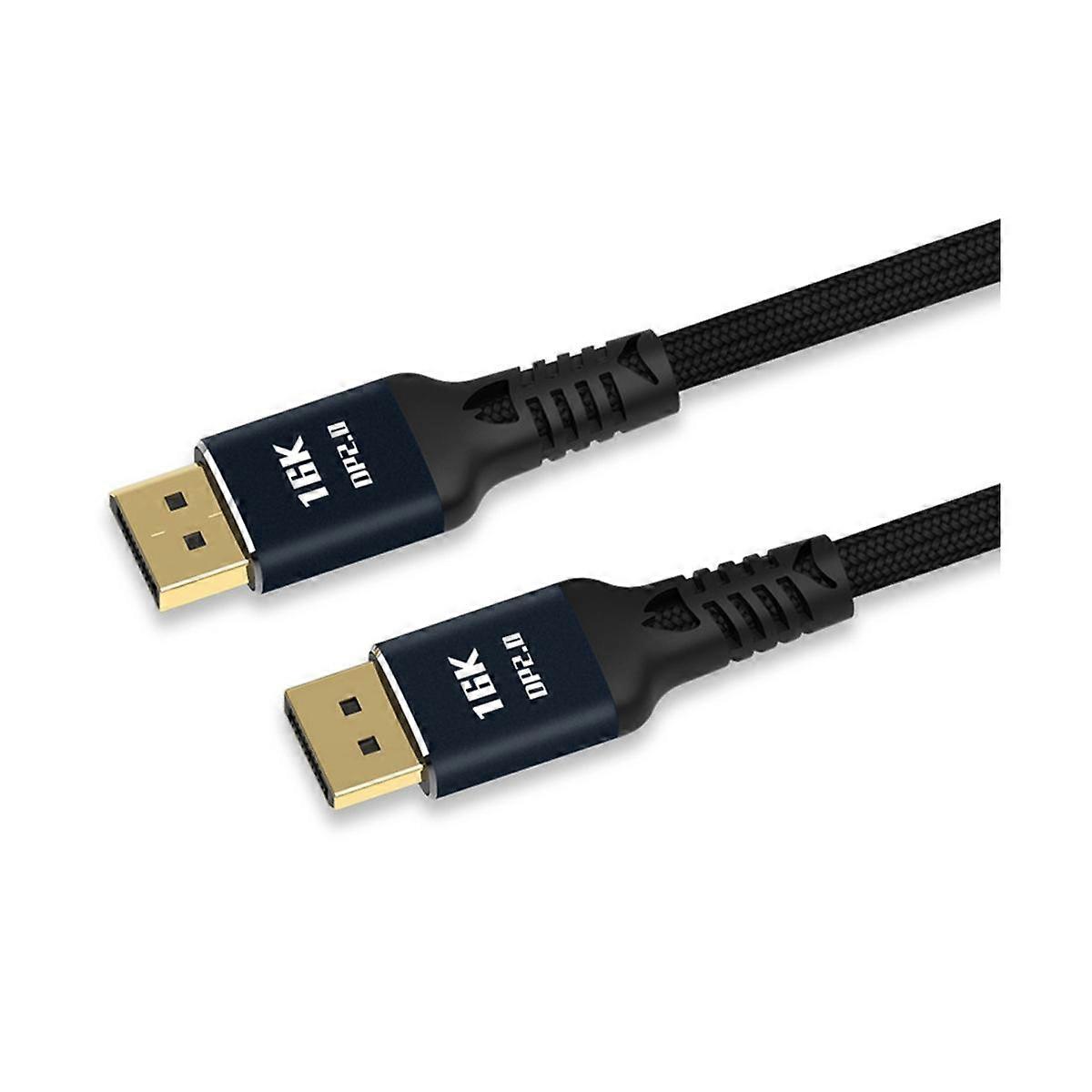 Displayport2.0 HD Video Cable 16K@60Hz 80Gbps Computer Graphics Display Cable for PC Laptop Monitor