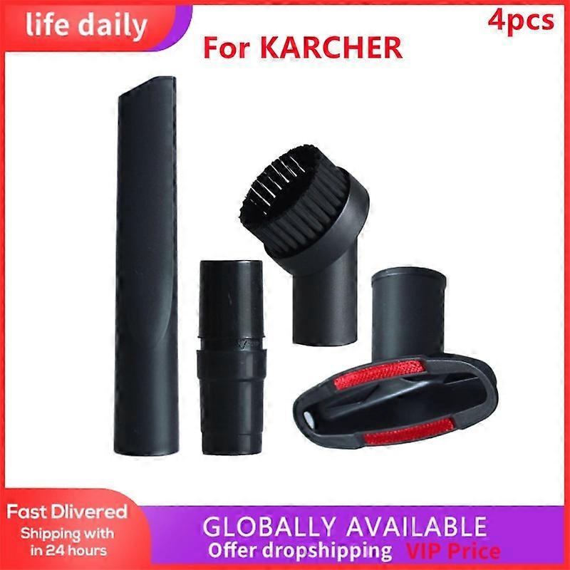 ケルヒャーニルフィスクフーバー32mm掃除機クリーニングブラシ掃除機スイーパー用4個家庭用クリーニングツールパーツを交換します