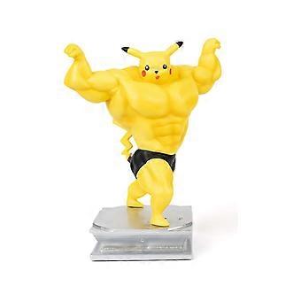 Anime Action Figure GK Pikachu Figura Statua Figurina Serie Bodybuilding Collezione Regali di Compleanno PVC 7 "