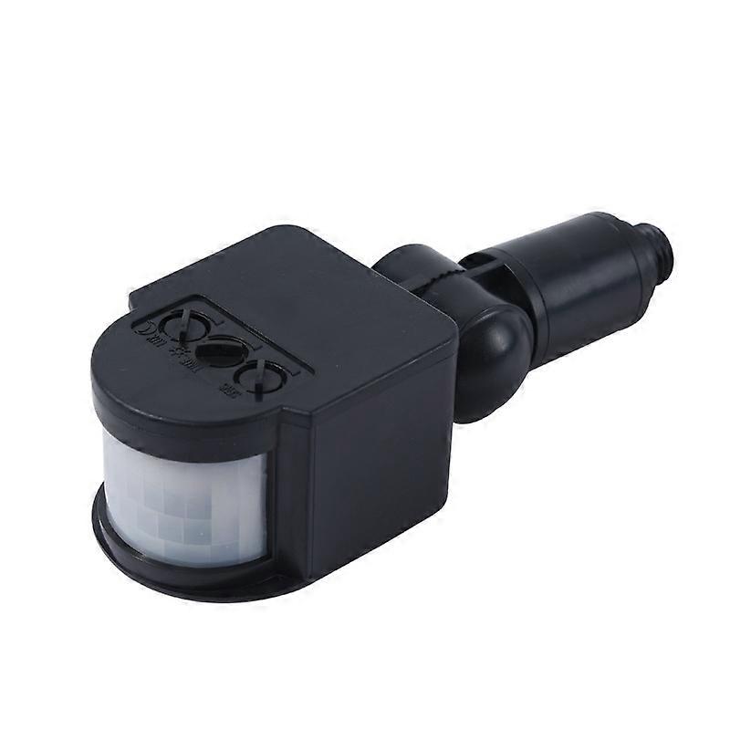 led lys bevægelsessensor switch justerbar 12v 24v 110v 220v automatisk infrarød pir bevægelsesdetektor vægmonteret udendørs sensor