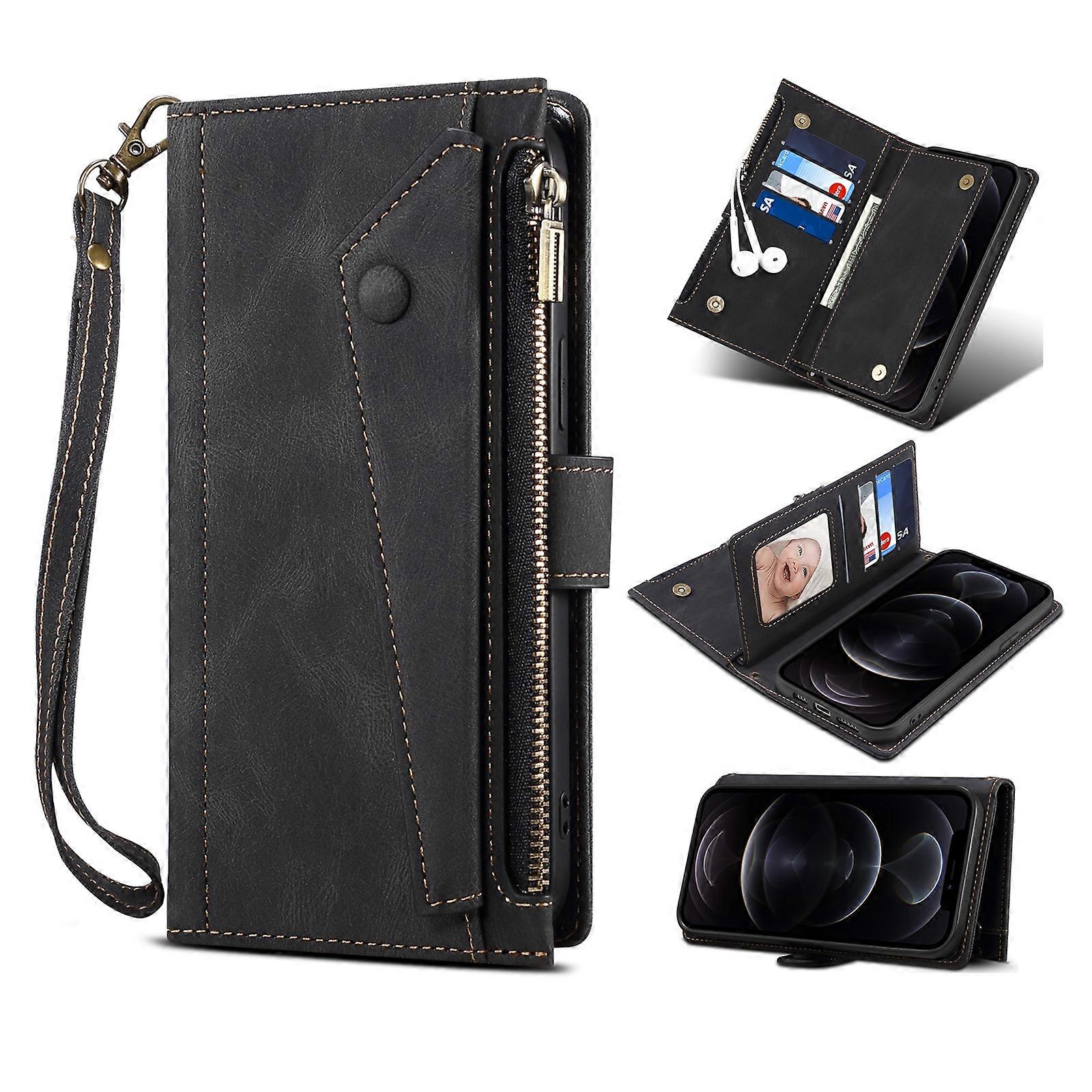 Retro Frosted Leather Case For iPhone 13 Pro Max